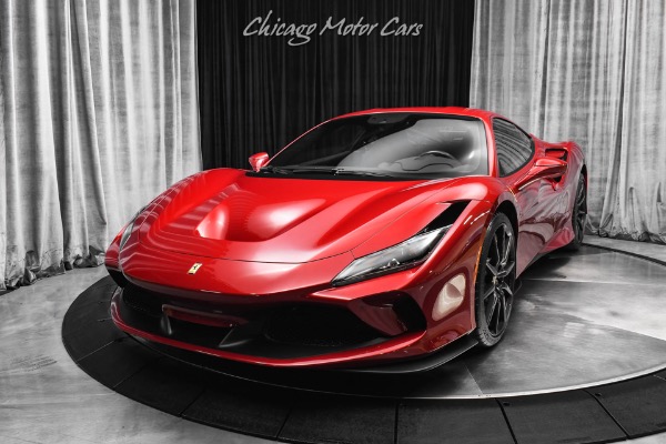 Used 2022 Ferrari F8 Tributo Coupe MSRP $406k+ Only 399 Miles Carbon Fiber Everything LOADED Perfect! for sale Sold at Chicago Motor Cars in West Chicago IL 60185 2