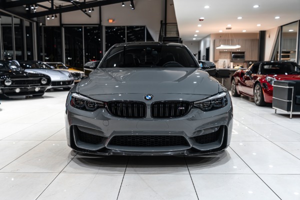 Used 2018 BMW M3 CS Sedan RARE Lime Rock Grey! LOW Miles! TONS of Carbon! M Perf. Exhaust! for sale Sold at Chicago Motor Cars in West Chicago IL 60185 6