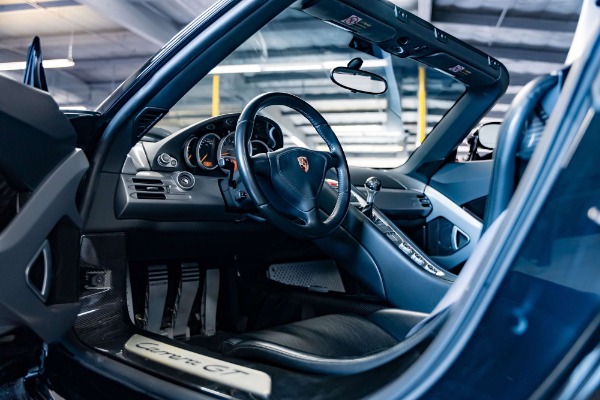 Used 2005 Porsche Carrera GT BlackOnly 6600 Miles Carbon Fiber Serviced Recalls Completed for sale Sold at Chicago Motor Cars in West Chicago IL 60185 5
