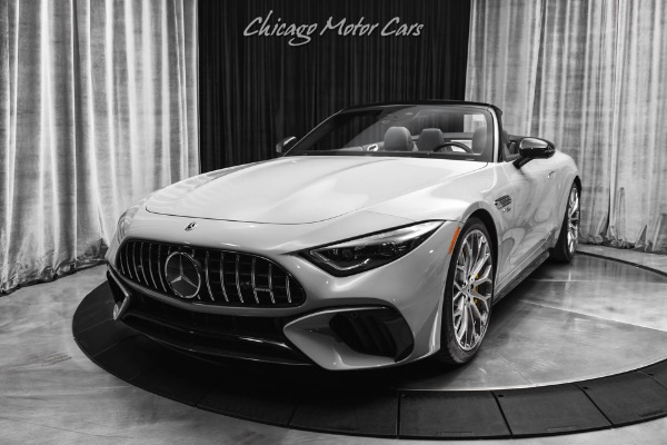 Used 2022 Mercedes-Benz SL63 AMG Convertible MSRP $202,705+ Carbon Fiber! 3D Burmester! Performance Line! for sale Sold at Chicago Motor Cars in West Chicago IL 60185 2