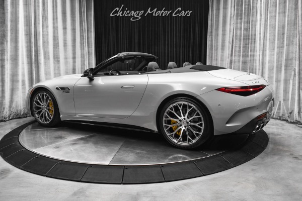 Used 2022 Mercedes-Benz SL63 AMG Convertible MSRP $202,705+ Carbon Fiber! 3D Burmester! Performance Line! for sale Sold at Chicago Motor Cars in West Chicago IL 60185 3
