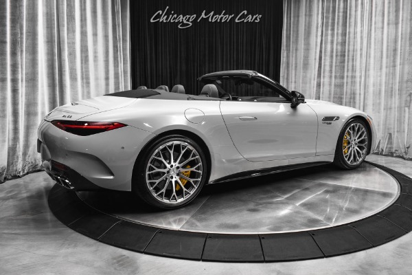 Used 2022 Mercedes-Benz SL63 AMG Convertible MSRP $202,705+ Carbon Fiber! 3D Burmester! Performance Line! for sale Sold at Chicago Motor Cars in West Chicago IL 60185 5