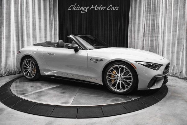 Used 2022 Mercedes-Benz SL63 AMG Convertible MSRP $202,705+ Carbon Fiber! 3D Burmester! Performance Line! for sale Sold at Chicago Motor Cars in West Chicago IL 60185 6