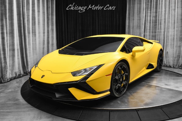 Used 2023 Lamborghini Huracan Tecnica Factory Matte! Sport Seats! Carbon Twill & Functional Packs! PPF! for sale Sold at Chicago Motor Cars in West Chicago IL 60185 2