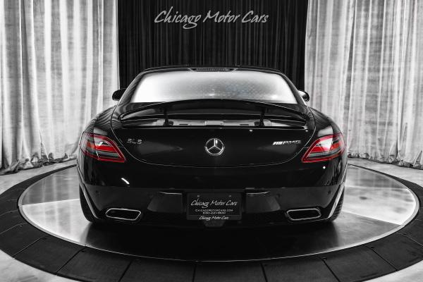 Used 2012 Mercedes-Benz SLS AMG Gullwing Obsidian Black Metallic Carbon Fiber LOADED SERVICED! for sale Sold at Chicago Motor Cars in West Chicago IL 60185 4