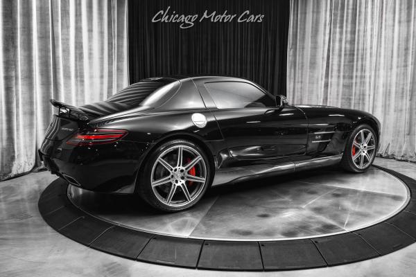 Used 2012 Mercedes-Benz SLS AMG Gullwing Obsidian Black Metallic Carbon Fiber LOADED SERVICED! for sale Sold at Chicago Motor Cars in West Chicago IL 60185 5