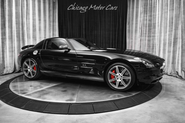 Used 2012 Mercedes-Benz SLS AMG Gullwing Obsidian Black Metallic Carbon Fiber LOADED SERVICED! for sale Sold at Chicago Motor Cars in West Chicago IL 60185 6
