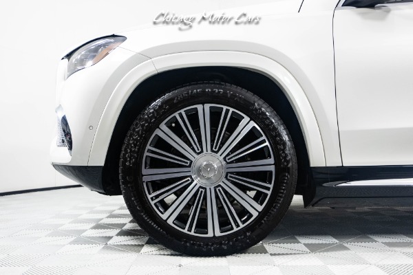 Used 2023 Mercedes-Benz GLS600 Maybach 4MATIC Exclusive Crystal White Interior! Rear Seat Tables! Manufaktur Paint for sale Sold at Chicago Motor Cars in West Chicago IL 60185 3
