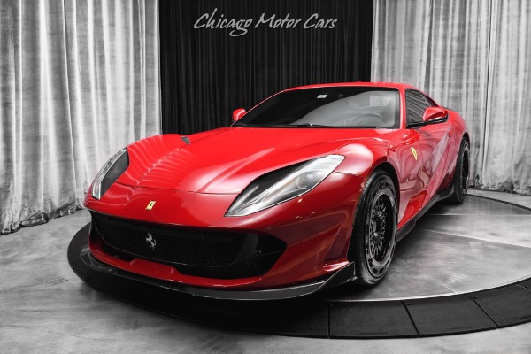 Used 2019 Ferrari 812 Superfast Full Body PPF Voodoo Exhaust Brixton Forged Carbon Aero Wheels LOADED for sale Sold at Chicago Motor Cars in West Chicago IL 60185 2