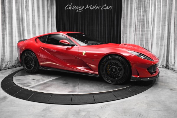 Used 2019 Ferrari 812 Superfast Full Body PPF Voodoo Exhaust Brixton Forged Carbon Aero Wheels LOADED for sale Sold at Chicago Motor Cars in West Chicago IL 60185 6
