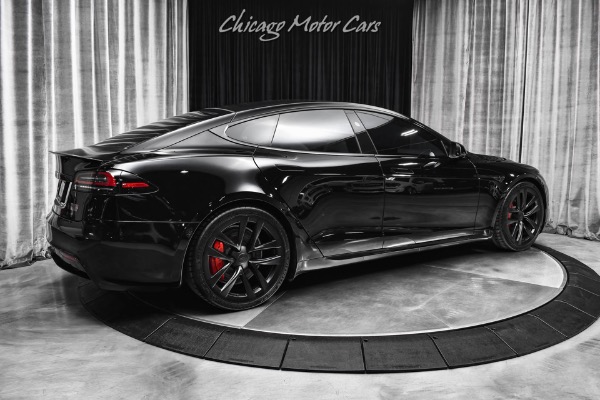 Used 2023 Tesla Model S Plaid Carbon Fiber Only 17K Miles! Autopilot Black/White Serviced! for sale Sold at Chicago Motor Cars in West Chicago IL 60185 5