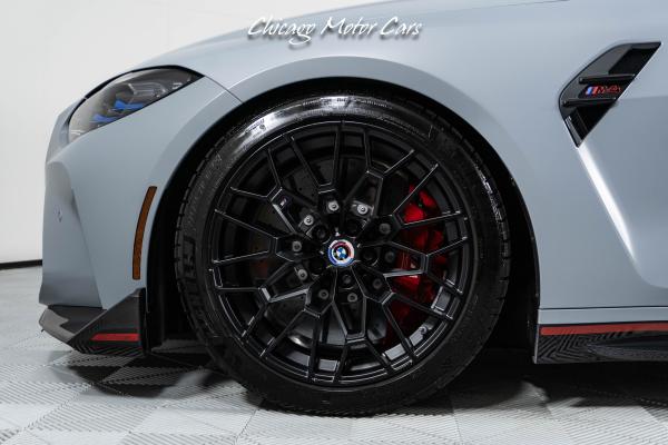 Used 2023 BMW M4 CSL Frozen Brooklyn Grey! JB4 STAGE 2 Only 9K Miles! M Carbon Exterior Pkg! for sale Sold at Chicago Motor Cars in West Chicago IL 60185 3