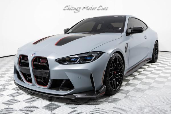 Used 2023 BMW M4 CSL Frozen Brooklyn Grey! JB4 STAGE 2 Only 9K Miles! M Carbon Exterior Pkg! for sale Sold at Chicago Motor Cars in West Chicago IL 60185 6