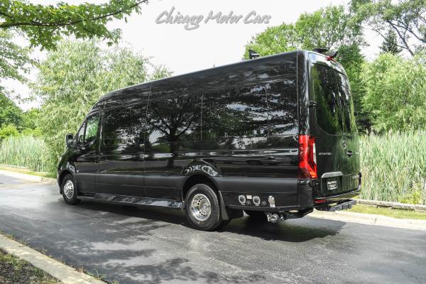 Used 2024 Mercedes-Benz Sprinter 3500 Ultimate Coach Executive TV Bluetooth WIFI Bathroom LOADED for sale Call for price at Chicago Motor Cars in West Chicago IL 60185 3