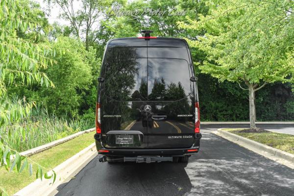 Used 2024 Mercedes-Benz Sprinter 3500 Ultimate Coach Executive TV Bluetooth WIFI Bathroom LOADED for sale Call for price at Chicago Motor Cars in West Chicago IL 60185 4