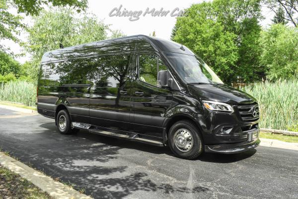 Used 2024 Mercedes-Benz Sprinter 3500 Ultimate Coach Executive TV Bluetooth WIFI Bathroom LOADED for sale Call for price at Chicago Motor Cars in West Chicago IL 60185 6