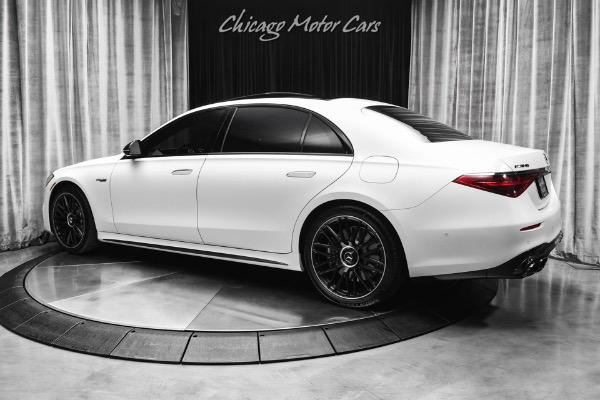 Used 2024 Mercedes-Benz S63 AMG S63 E Performance MSRP $202,810+ Carbon Fiber White Magno LOADED for sale Sold at Chicago Motor Cars in West Chicago IL 60185 3