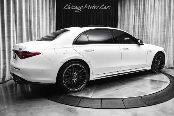 Used 2024 Mercedes-Benz S63 AMG S63 E Performance MSRP $202,810+ Carbon Fiber White Magno LOADED for sale Sold at Chicago Motor Cars in West Chicago IL 60185 5