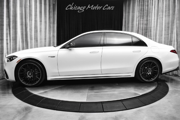 Used 2024 Mercedes-Benz S63 AMG S63 E Performance MSRP $202,810+ Carbon Fiber White Magno LOADED for sale Sold at Chicago Motor Cars in West Chicago IL 60185 1