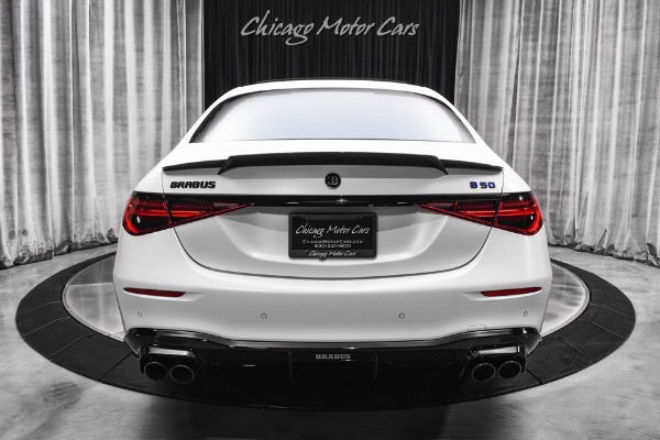 Used 2022 Mercedes-Benz S580 4 Matic Full BRABUS Package! Manufaktur Cashmere White Magno LOADED Perfect! Matte for sale Sold at Chicago Motor Cars in West Chicago IL 60185 4