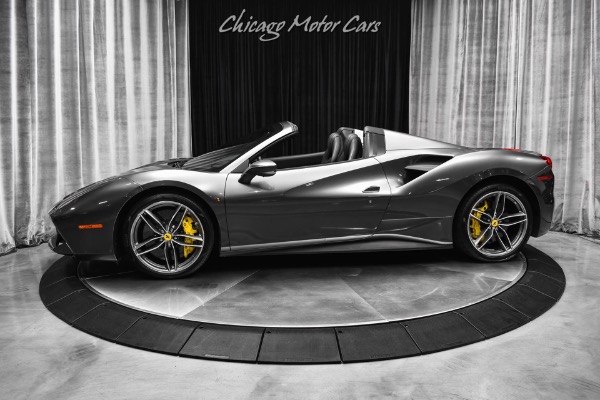 Used 2019 Ferrari 488 Spider Convertible MSRP $333,737+ Carbon Fiber Suspension Lift LOADED Serviced for sale Sold at Chicago Motor Cars in West Chicago IL 60185 1