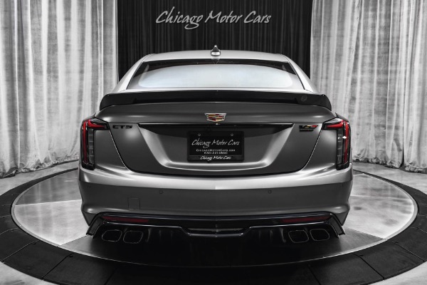 Used 2025 Cadillac CT5-V Blackwing Le Monstre Edition 1 of 101 Carbon Ceramics Blue Carbon Fiber 9 Miles for sale Sold at Chicago Motor Cars in West Chicago IL 60185 4