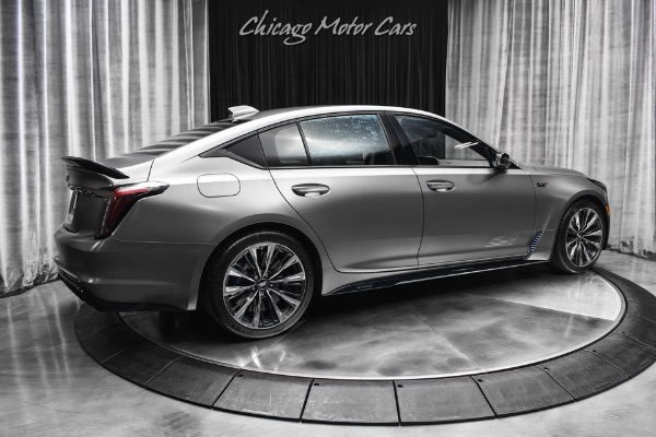 Used 2025 Cadillac CT5-V Blackwing Le Monstre Edition 1 of 101 Carbon Ceramics Blue Carbon Fiber 9 Miles for sale Sold at Chicago Motor Cars in West Chicago IL 60185 5