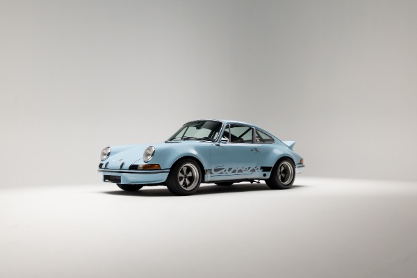 Used 1973 Porsche 911 T RSR Tribute 3.5L Gulf Blue Incredible Build HUGE Build list FULLY Serviced for sale Sold at Chicago Motor Cars in West Chicago IL 60185 2