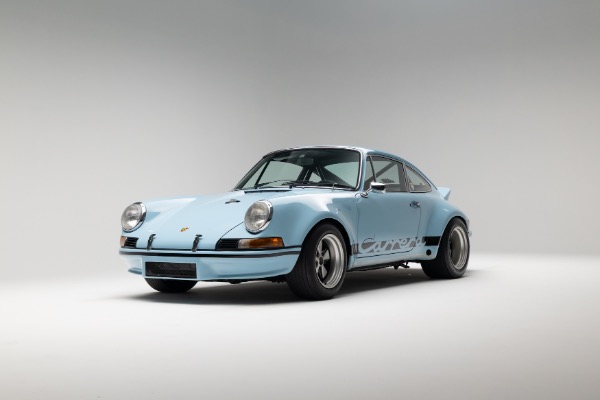 Used 1973 Porsche 911 T RSR Tribute 3.5L Gulf Blue Incredible Build HUGE Build list FULLY Serviced for sale Sold at Chicago Motor Cars in West Chicago IL 60185 4