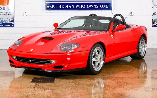 Used 2001 Ferrari 550 Barchetta Gated 6-Speed Manual!  RARE! Collector Quality! for sale Sold at Chicago Motor Cars in West Chicago IL 60185 1