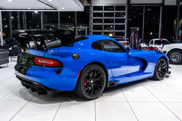Used 2016 Dodge Viper ACR Extreme Coupe RARE! ONLY 3k Miles! Competition Blue! V10! ONE-OWNER! for sale Sold at Chicago Motor Cars in West Chicago IL 60185 4