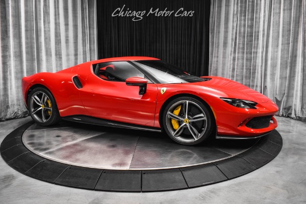 Used 2023 Ferrari 296 GTB Front Axle Lifter! Tons of Carbon Fiber! Apple CarPlay! Full Electric Seats for sale Sold at Chicago Motor Cars in West Chicago IL 60185 6
