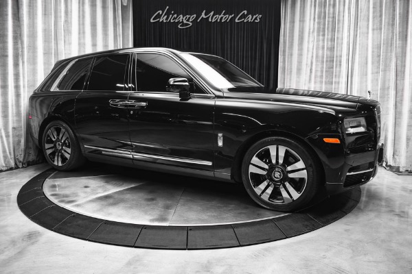 Used 2022 Rolls-Royce Cullinan SUV Only 6,300 Miles! $402K MSRP! Rear Theatre! Starlight Headliner! for sale Sold at Chicago Motor Cars in West Chicago IL 60185 6