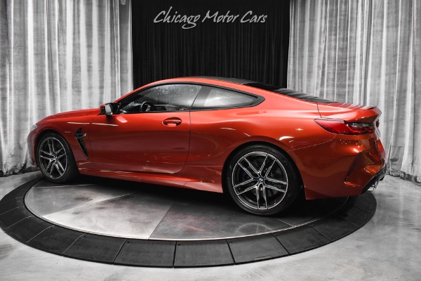 Used 2020 BMW M8 Coupe Driver Assistance Pkg MSRP $133K+ Motegi Red Metallic Just Serviced for sale Sold at Chicago Motor Cars in West Chicago IL 60185 3