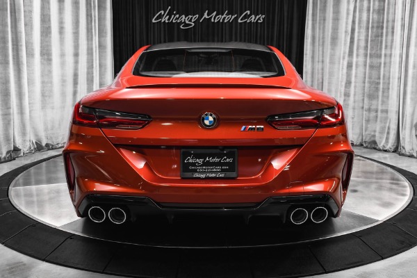 Used 2020 BMW M8 Coupe Driver Assistance Pkg MSRP $133K+ Motegi Red Metallic Just Serviced for sale Sold at Chicago Motor Cars in West Chicago IL 60185 4