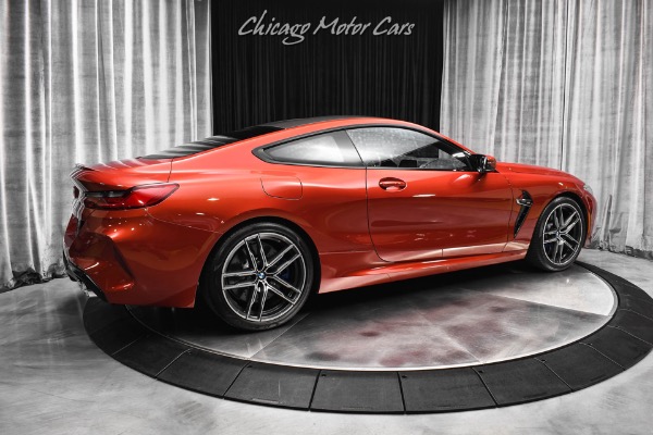 Used 2020 BMW M8 Coupe Driver Assistance Pkg MSRP $133K+ Motegi Red Metallic Just Serviced for sale Sold at Chicago Motor Cars in West Chicago IL 60185 5