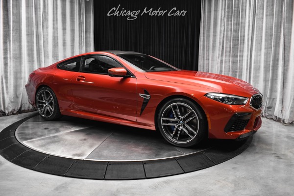 Used 2020 BMW M8 Coupe Driver Assistance Pkg MSRP $133K+ Motegi Red Metallic Just Serviced for sale Sold at Chicago Motor Cars in West Chicago IL 60185 6
