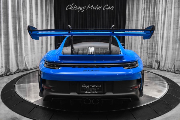Used 2024 Porsche 911 GT3 RS Weissach Shark Blue Only 700 Miles! Porsche Watch! FULL PPF LOADED for sale Sold at Chicago Motor Cars in West Chicago IL 60185 4