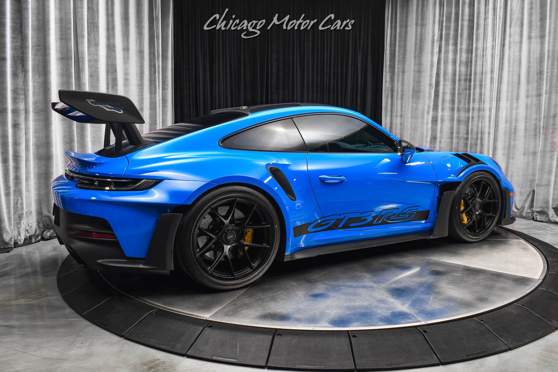 Used 2024 Porsche 911 GT3 RS Weissach Shark Blue Only 700 Miles