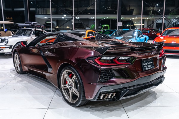 Used 2021 Chevrolet Corvette Stingray 3LT Z51 Convertible ONLY 559 Miles One-Owner Front Lift LOADED for sale Sold at Chicago Motor Cars in West Chicago IL 60185 2