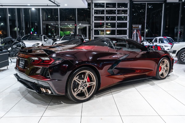Used 2021 Chevrolet Corvette Stingray 3LT Z51 Convertible ONLY 559 Miles One-Owner Front Lift LOADED for sale Sold at Chicago Motor Cars in West Chicago IL 60185 4