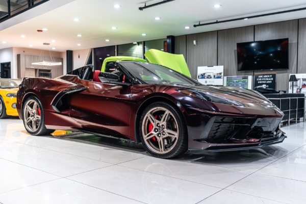 Used 2021 Chevrolet Corvette Stingray 3LT Z51 Convertible ONLY 559 Miles One-Owner Front Lift LOADED for sale Sold at Chicago Motor Cars in West Chicago IL 60185 5