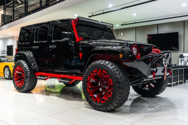 Used 2017 Jeep Wrangler Unlimited Smoky Mountain Edition  LOW Miles! TONS of Upgrades! $10K+ in Audio! LOADED for sale Sold at Chicago Motor Cars in West Chicago IL 60185 5