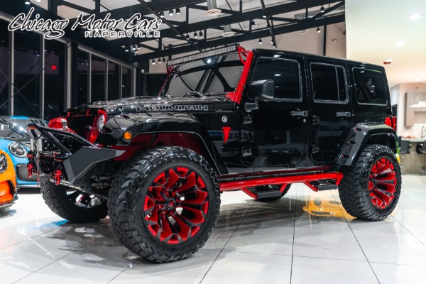 Used 2017 Jeep Wrangler Unlimited Smoky Mountain Edition  LOW Miles! TONS of Upgrades! $10K+ in Audio! LOADED for sale Sold at Chicago Motor Cars in West Chicago IL 60185 1