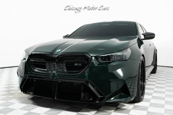 Used 2026 BMW M5 RARE Verde British Racing Only 1K miles! HRE Wheels! Full Body PPF! Loaded! for sale Sold at Chicago Motor Cars in West Chicago IL 60185 6