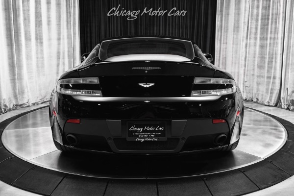 Used 2013 Aston Martin V8 Vantage Coupe Manual! Recent Service! Black on Black! Diamond Turned Wheels! for sale Sold at Chicago Motor Cars in West Chicago IL 60185 4