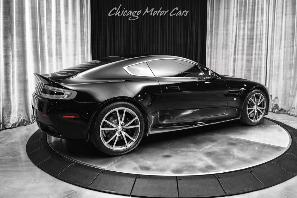 Used 2013 Aston Martin V8 Vantage Coupe Manual! Recent Service! Black on Black! Diamond Turned Wheels! for sale Sold at Chicago Motor Cars in West Chicago IL 60185 5