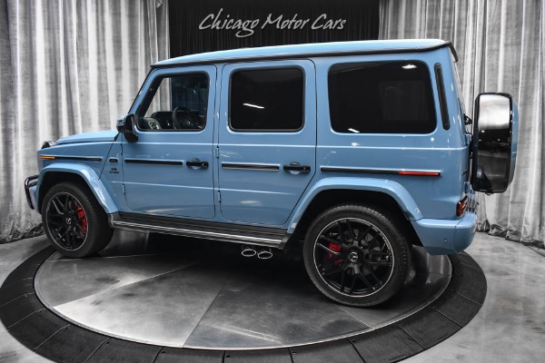 Used 2025 Mercedes-Benz G63 AMG MANUFAKTUR China Blue Only 2300 Miles Carbon Fiber LOADED Perfect HIGH MSRP for sale Sold at Chicago Motor Cars in West Chicago IL 60185 3