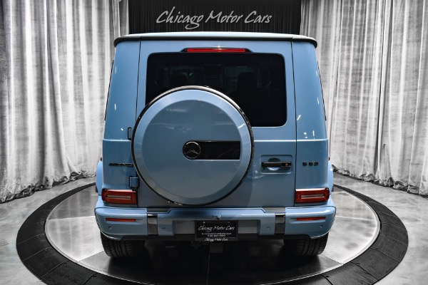 Used 2025 Mercedes-Benz G63 AMG MANUFAKTUR China Blue Only 2300 Miles Carbon Fiber LOADED Perfect HIGH MSRP for sale Sold at Chicago Motor Cars in West Chicago IL 60185 4