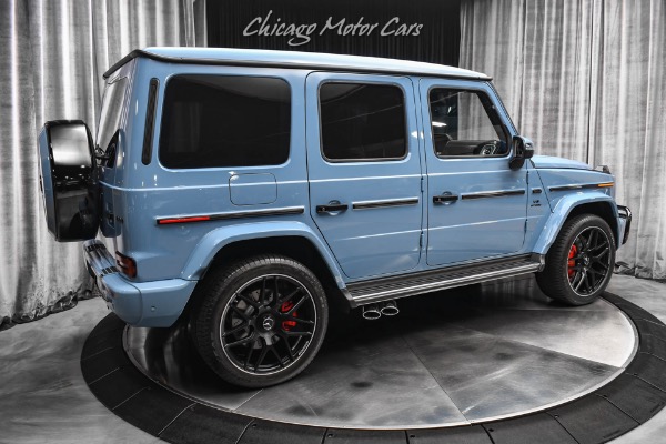 Used 2025 Mercedes-Benz G63 AMG MANUFAKTUR China Blue Only 2300 Miles Carbon Fiber LOADED Perfect HIGH MSRP for sale Sold at Chicago Motor Cars in West Chicago IL 60185 5